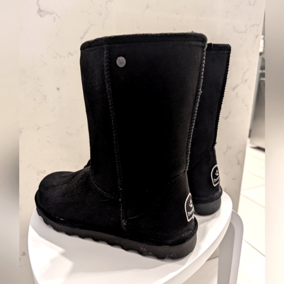 Black Bearpaw Elle Snow Boots 7 - Picture 4 of 9